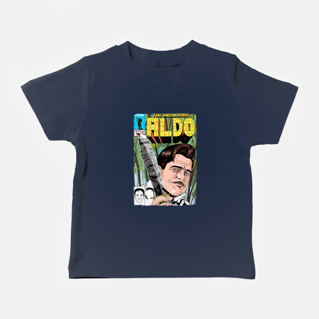 The Inglorious Aldo-baby basic tee-MarianoSan