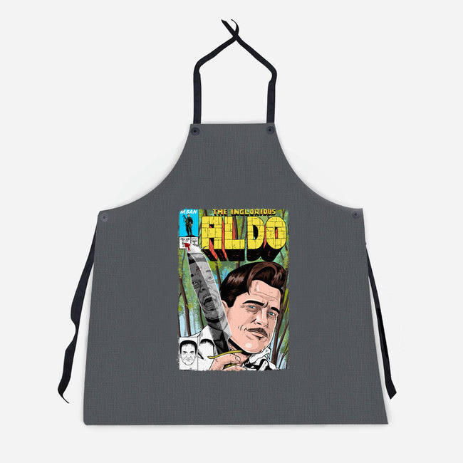 The Inglorious Aldo-unisex kitchen apron-MarianoSan