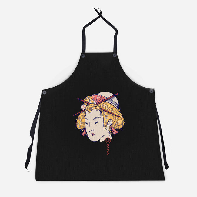 Ramen Geisha-unisex kitchen apron-vp021