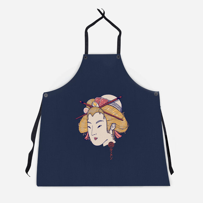 Ramen Geisha-unisex kitchen apron-vp021