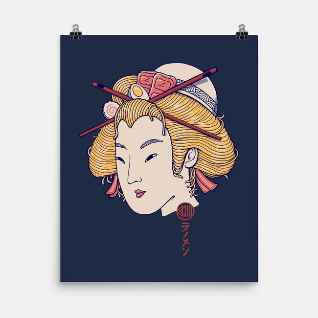 Ramen Geisha-none matte poster-vp021