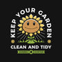 Keep Your Garden Clean-none beach towel-Alundrart