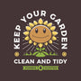 Keep Your Garden Clean-none adjustable tote bag-Alundrart