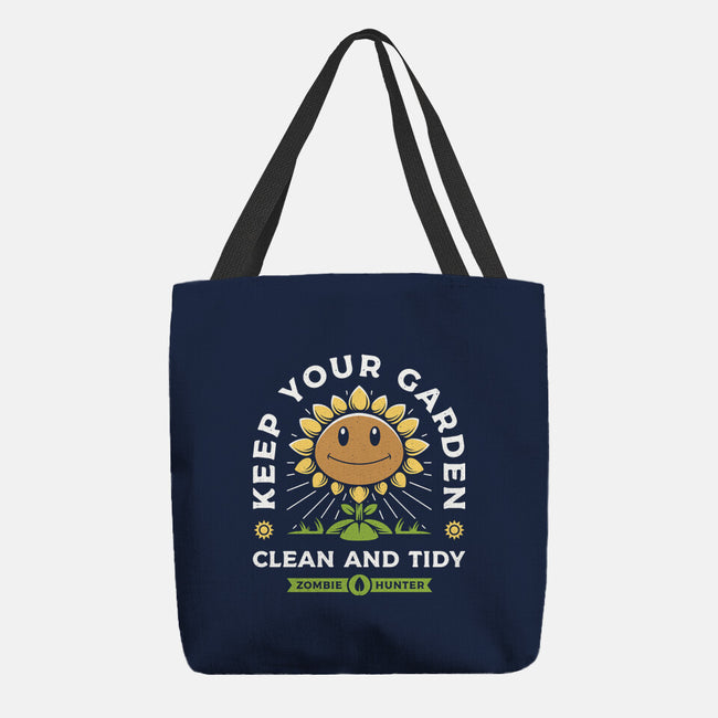 Keep Your Garden Clean-none basic tote bag-Alundrart