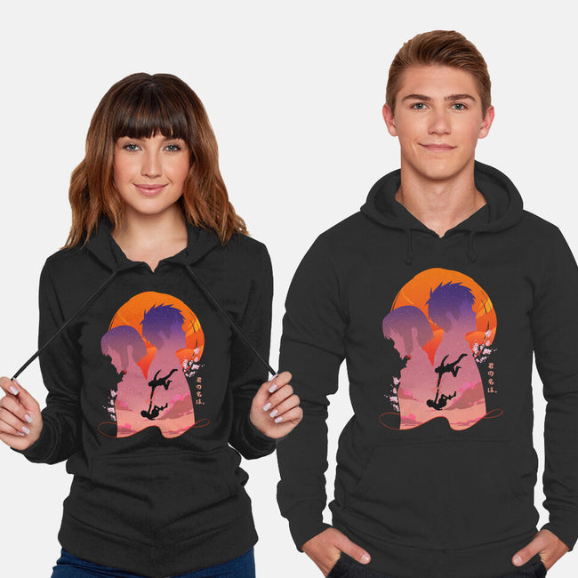 Kimi No Na Wa-unisex pullover sweatshirt-rondes