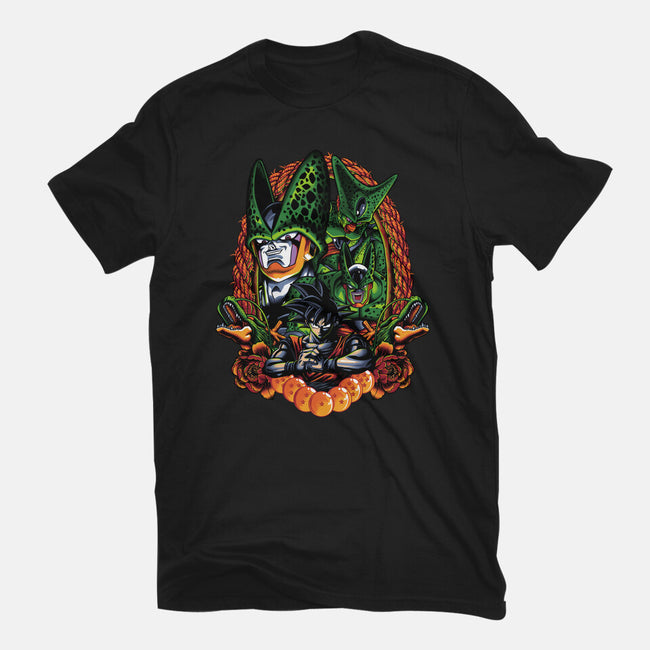 Android Eater-womens basic tee-Badbone Collections