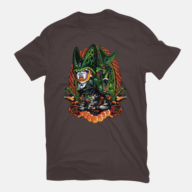 Android Eater-womens basic tee-Badbone Collections