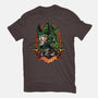 Android Eater-womens basic tee-Badbone Collections