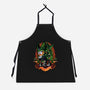 Android Eater-unisex kitchen apron-Badbone Collections