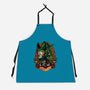 Android Eater-unisex kitchen apron-Badbone Collections