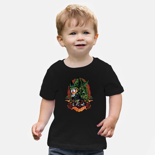 Android Eater-baby basic tee-Badbone Collections