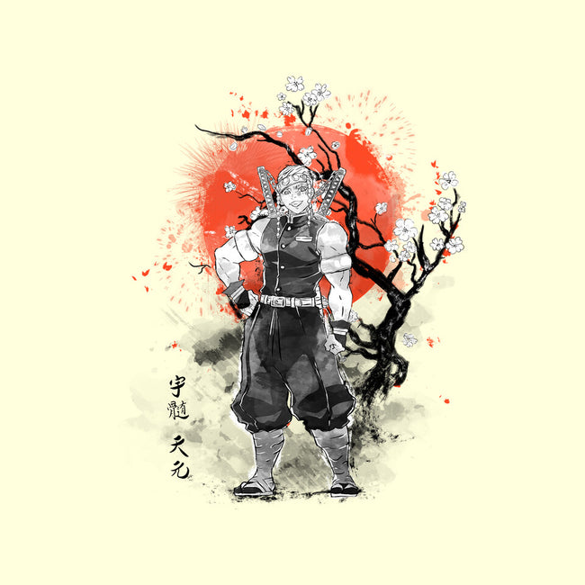 Uzui At Sakura Tree-mens premium tee-IKILO