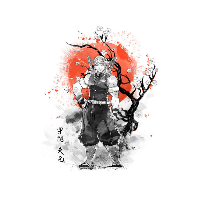 Uzui At Sakura Tree-mens heavyweight tee-IKILO