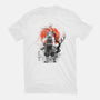 Uzui At Sakura Tree-mens premium tee-IKILO