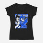 Back To Back-womens v-neck tee-estudiofitas