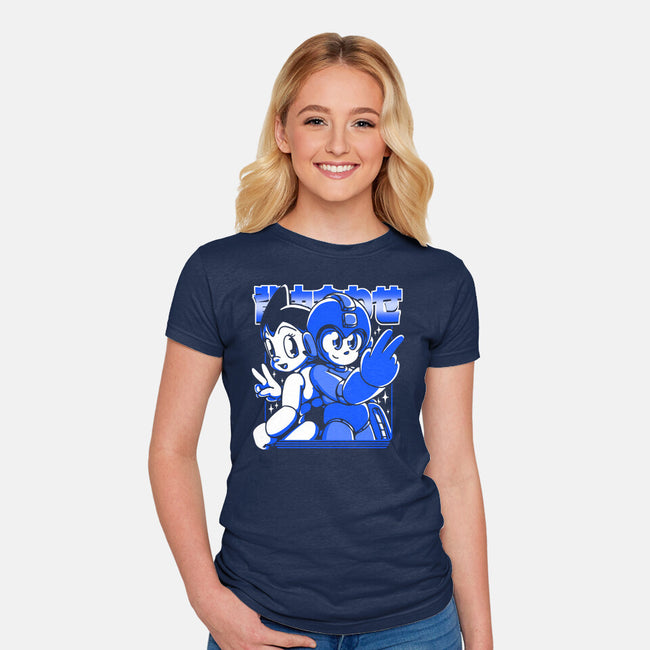Back To Back-womens fitted tee-estudiofitas