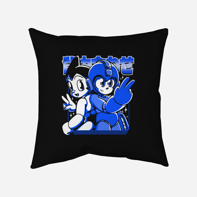 Back To Back-none removable cover w insert throw pillow-estudiofitas