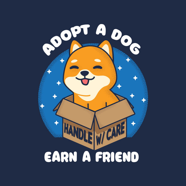 Adopt A Dog-womens fitted tee-turborat14