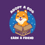 Adopt A Dog-none basic tote bag-turborat14