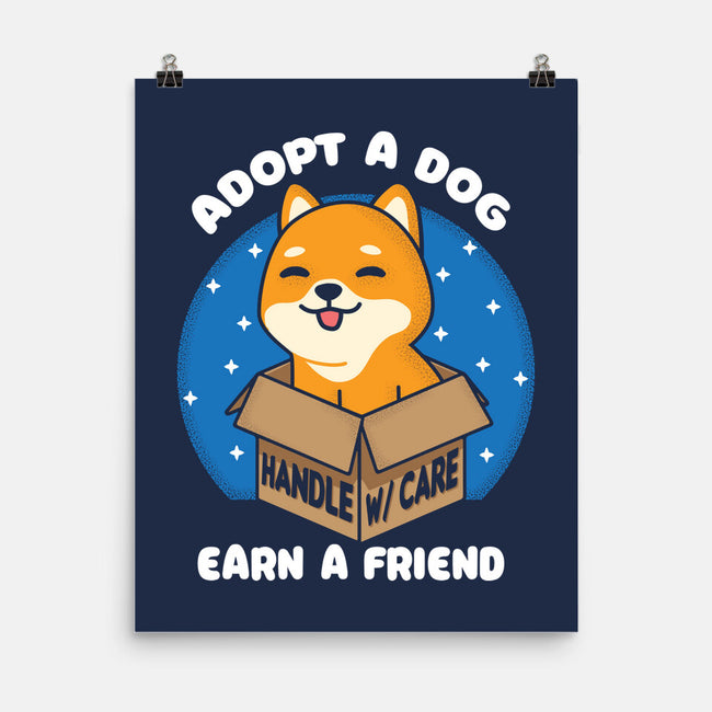 Adopt A Dog-none matte poster-turborat14