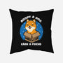 Adopt A Dog-none removable cover w insert throw pillow-turborat14