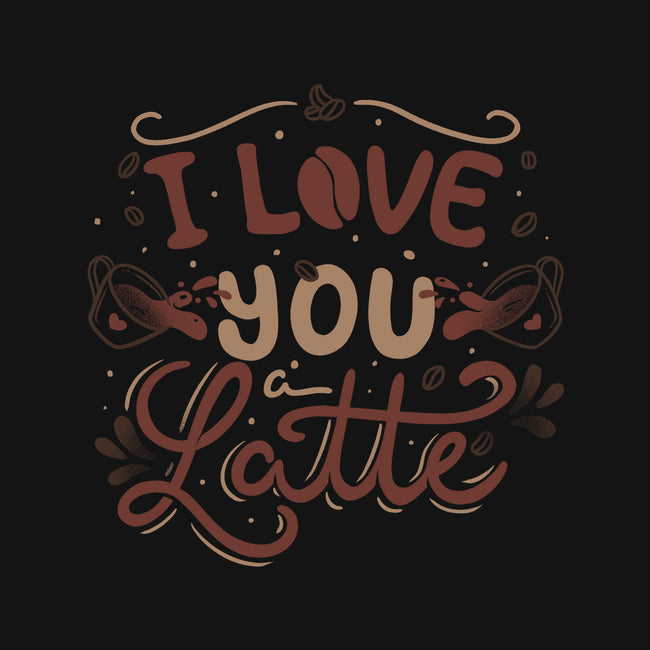 I Love You A Latte-unisex kitchen apron-tobefonseca