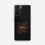 I Love You A Latte-samsung snap phone case-tobefonseca