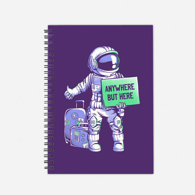 Anywhere But Here-none dot grid notebook-eduely