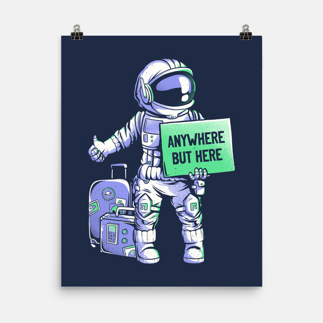 Anywhere But Here-none matte poster-eduely