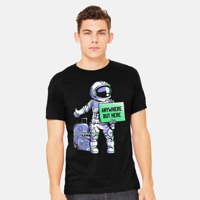 Anywhere But Here-mens heavyweight tee-eduely