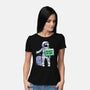 Anywhere But Here-womens basic tee-eduely