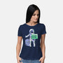 Anywhere But Here-womens basic tee-eduely