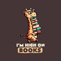 High On Books-none removable cover w insert throw pillow-koalastudio
