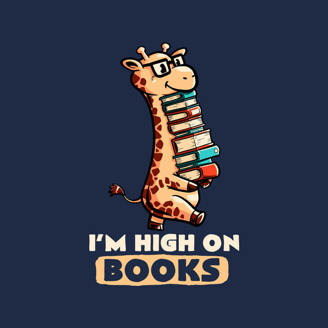 High On Books-unisex kitchen apron-koalastudio