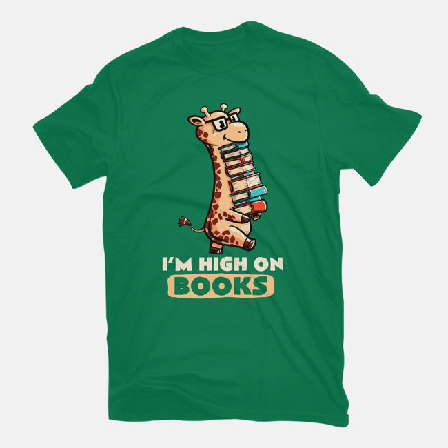High On Books-womens basic tee-koalastudio