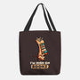 High On Books-none basic tote bag-koalastudio