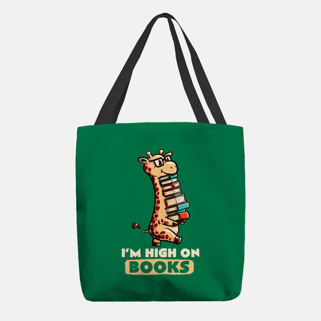 High On Books-none basic tote bag-koalastudio