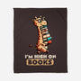 High On Books-none fleece blanket-koalastudio