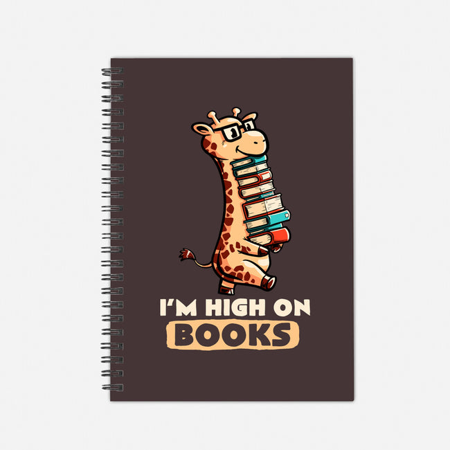 High On Books-none dot grid notebook-koalastudio