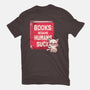 Books Because Humans Suck-womens basic tee-koalastudio