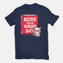 Books Because Humans Suck-womens basic tee-koalastudio