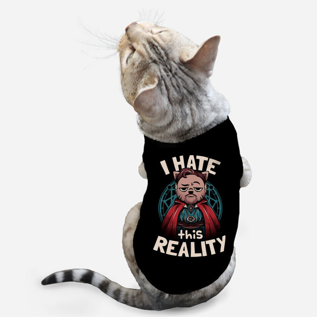 I Hate This Reality-cat basic pet tank-eduely