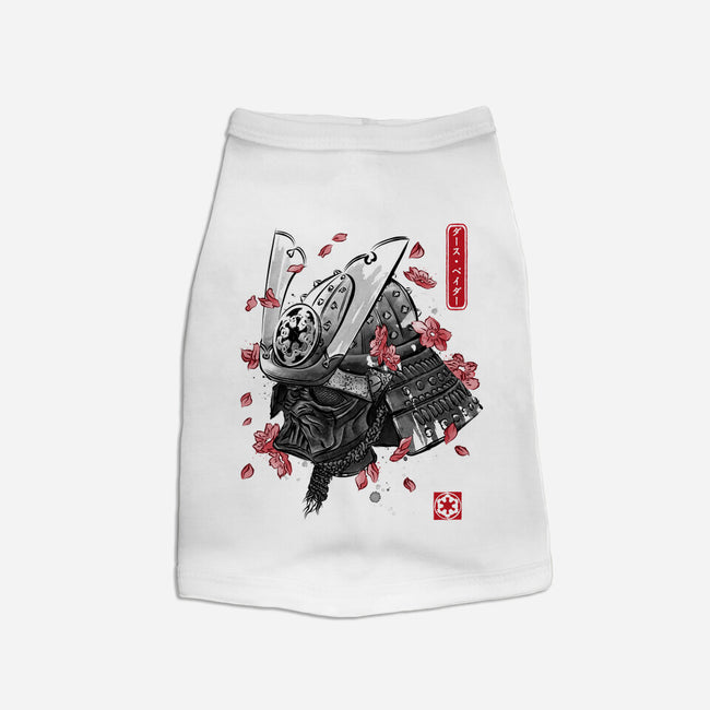 Darth Samurai-dog basic pet tank-DrMonekers