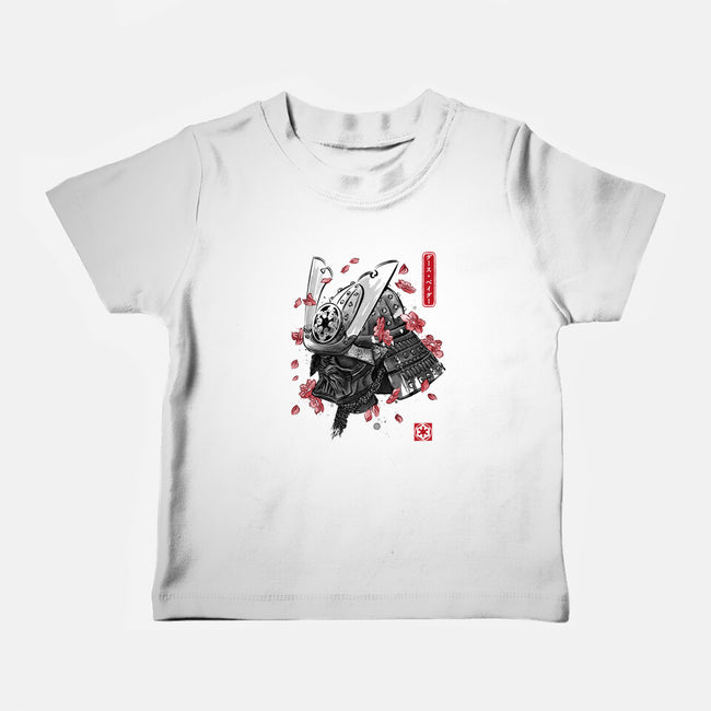 Darth Samurai-baby basic tee-DrMonekers