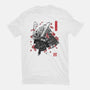 Darth Samurai-womens basic tee-DrMonekers