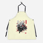 Darth Samurai-unisex kitchen apron-DrMonekers