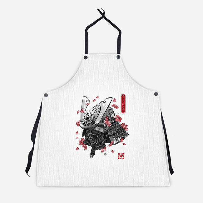 Darth Samurai-unisex kitchen apron-DrMonekers