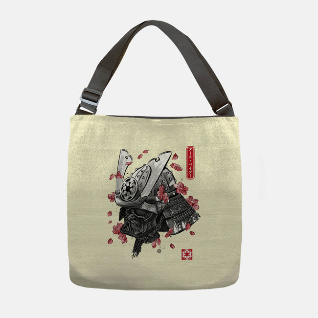 Darth Samurai-none adjustable tote bag-DrMonekers