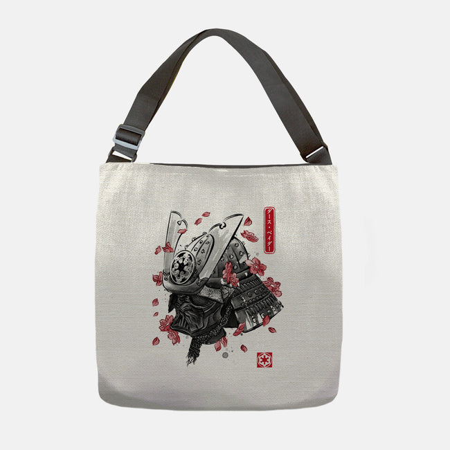 Darth Samurai-none adjustable tote bag-DrMonekers