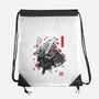 Darth Samurai-none drawstring bag-DrMonekers